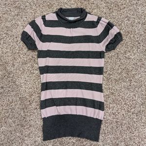 💗 Gap Striped Knit Turtleneck Tee